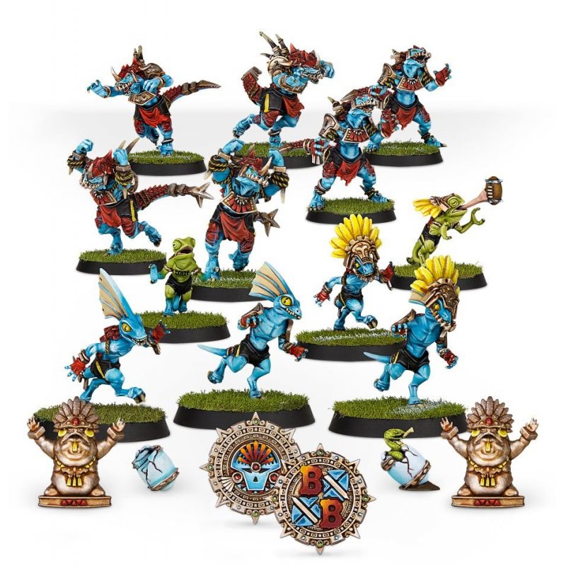 Games Workshop Gwaka'moli Crater Gators - Lizardmen Blood Bowl Team