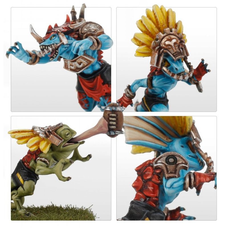 Games Workshop Gwaka'moli Crater Gators - Lizardmen Blood Bowl Team