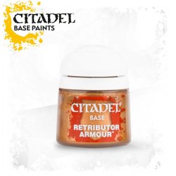 Games Workshop Retributor Armour peinture acrylique 12 ml Orange Pot