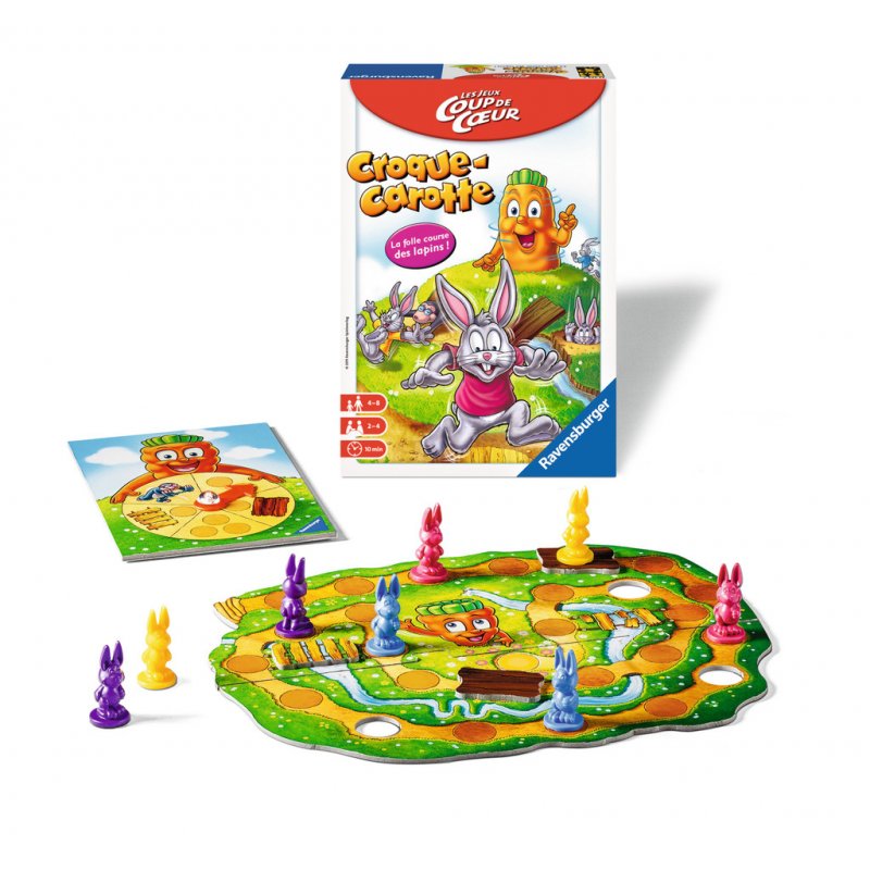 Ravensburger Croque Carotte 'Coup de cœur' Board game Gambling