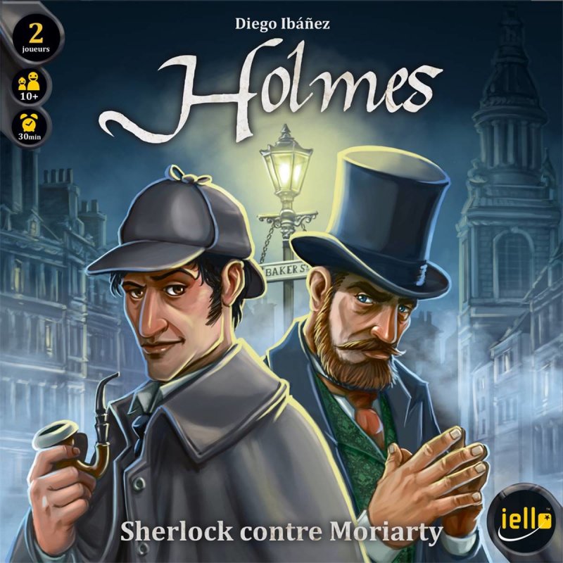 Iello Holmes 30 min Board game Detective