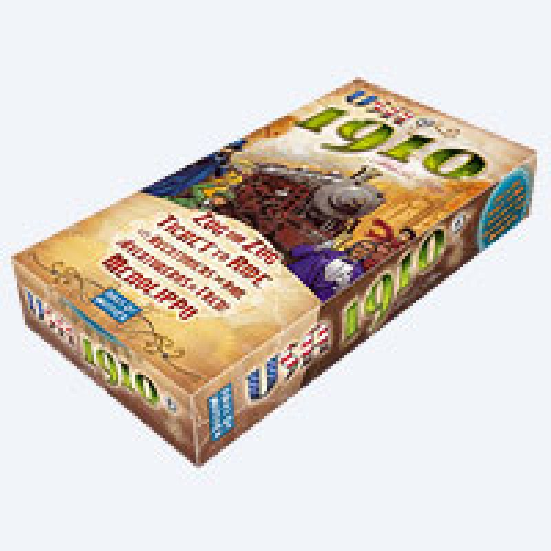 Jeu Days of Wonder compatible - Les Aventuriers du Rail : USA 1910 (Extension)