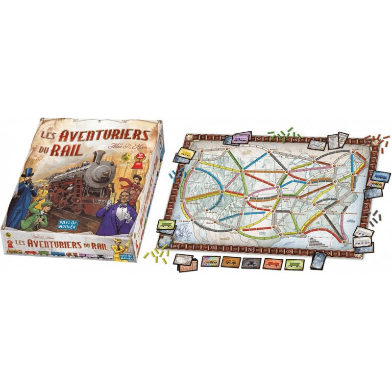 Asmodee Les Aventuriers Du Rail