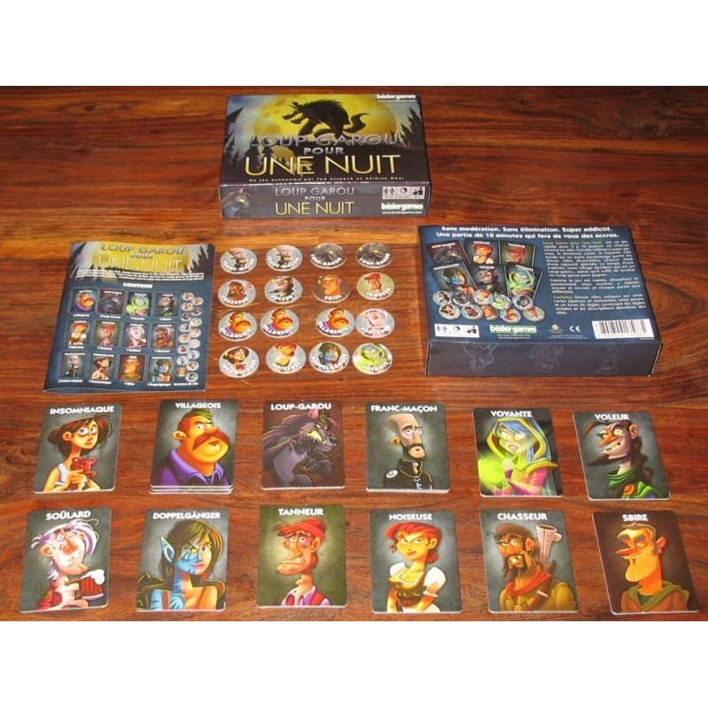 Jeu - Loup Garou pour Une Nuit