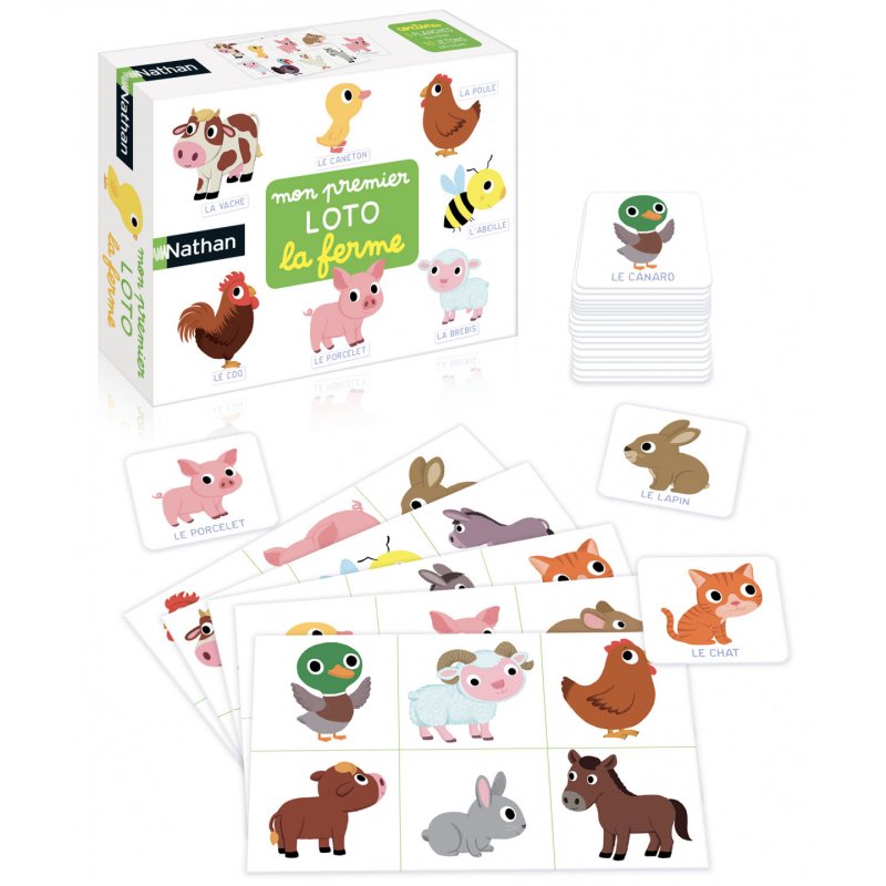 Nathan 31152 board/card game loto Matching