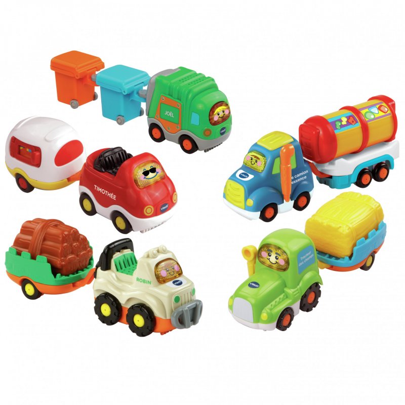 VTech Tut Tut Bolides Véhicule avec remorque (assortiment)