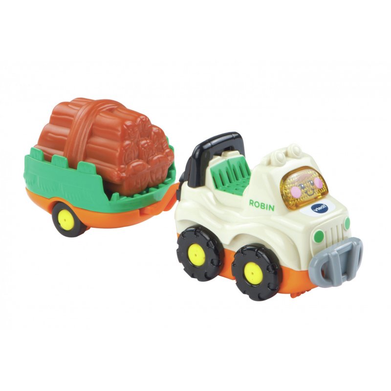 Jouet VTech - Véhicule avec remorque Bolide Tut Tut (1x Modèle assorti)