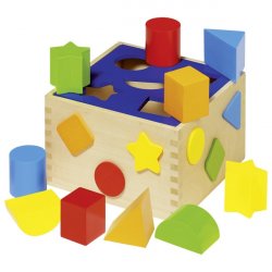 Jeu Éducatif Goki compatible - Sort Box en bois