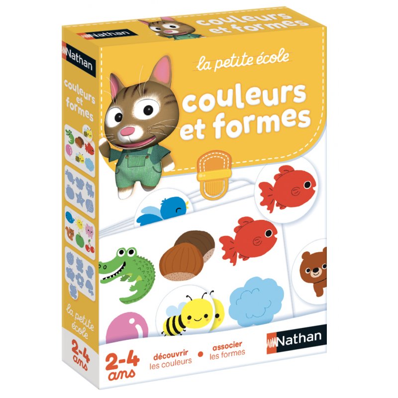 Jeu Éducatif Nathan compatible - Couleurs et Formes