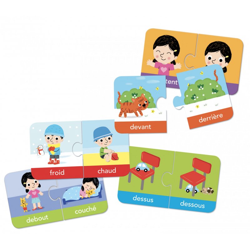 Jeu Éducatif Nathan compatible - Les Contraires