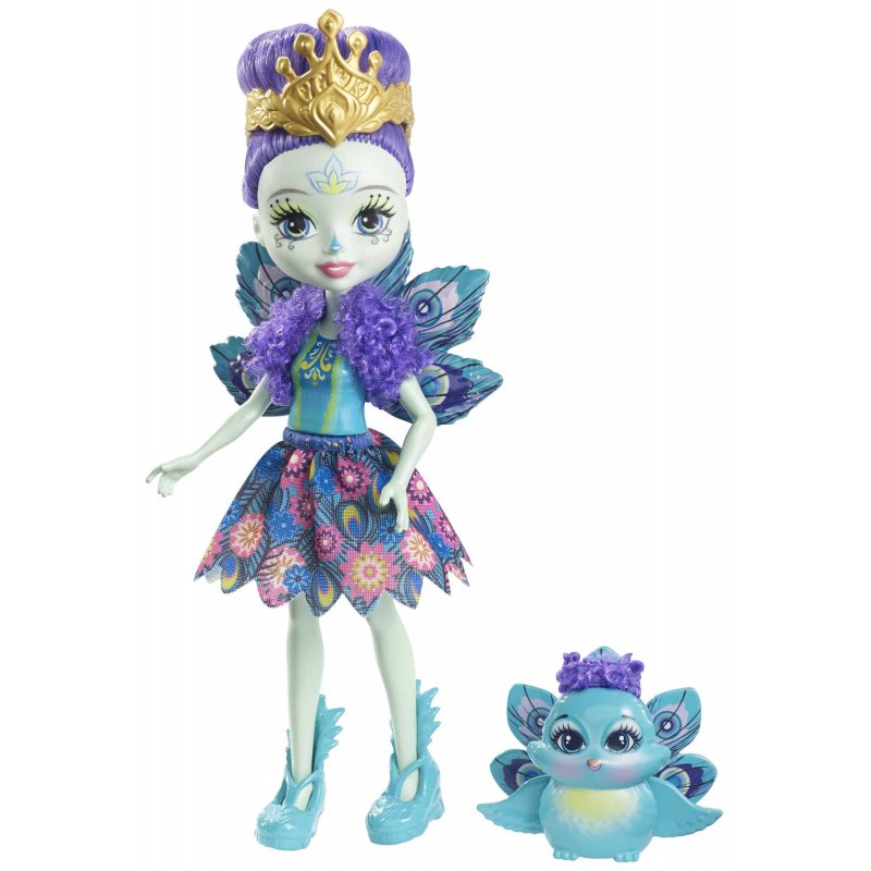 Poupée Mattel compatible Enchantimals - Mini-Poupée & Animal 15cm (Modèle assorti)