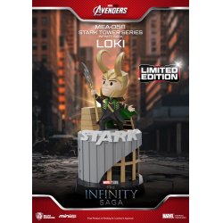 Marvel figurine Mini Egg Attack The Infinity Saga Stark Tower series Loki 12 cm