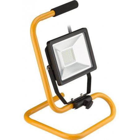 Projecteur LED extérieur sur pied Goobay compatible 30W 2500lm (Jaune)