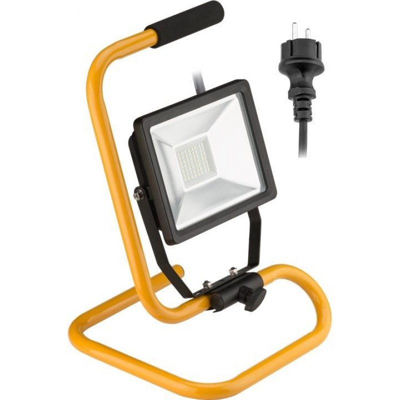 Goobay 59006 Projecteur 150 W LED Noir, Jaune