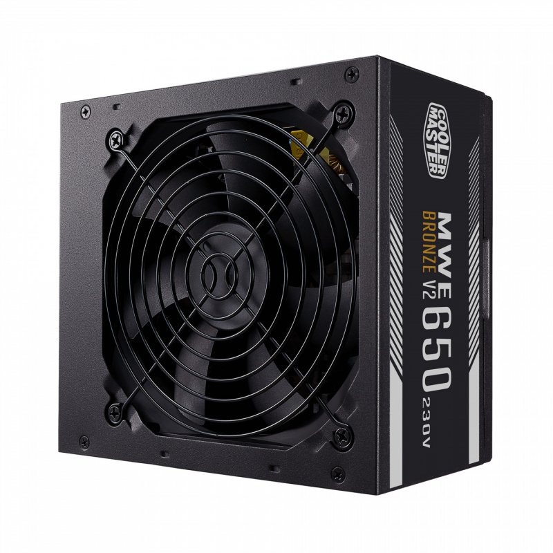 Cooler Master MWE 650 Bronze 230V V2 unité d'alimentation d'énergie 650 W 24-pin ATX ATX Noir