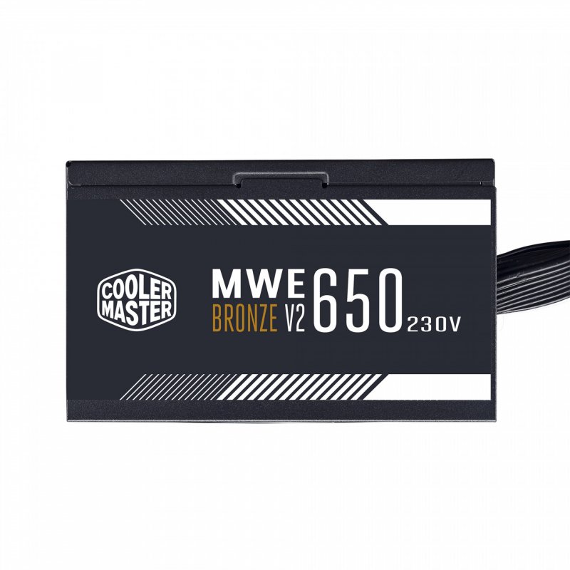 Cooler Master MWE 650 Bronze 230V V2 unité d'alimentation d'énergie 650 W 24-pin ATX ATX Noir