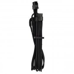 Corsair compatible Premium Sleeved PCIe Single-Kabel, Doppelpack (Gen 4) - schwarz