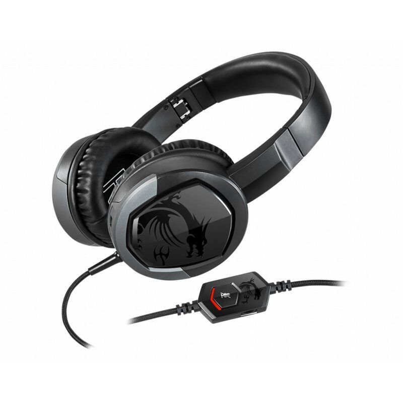 Casque Micro Gamer MSI compatible Immerse GH30 V2 (Noir)