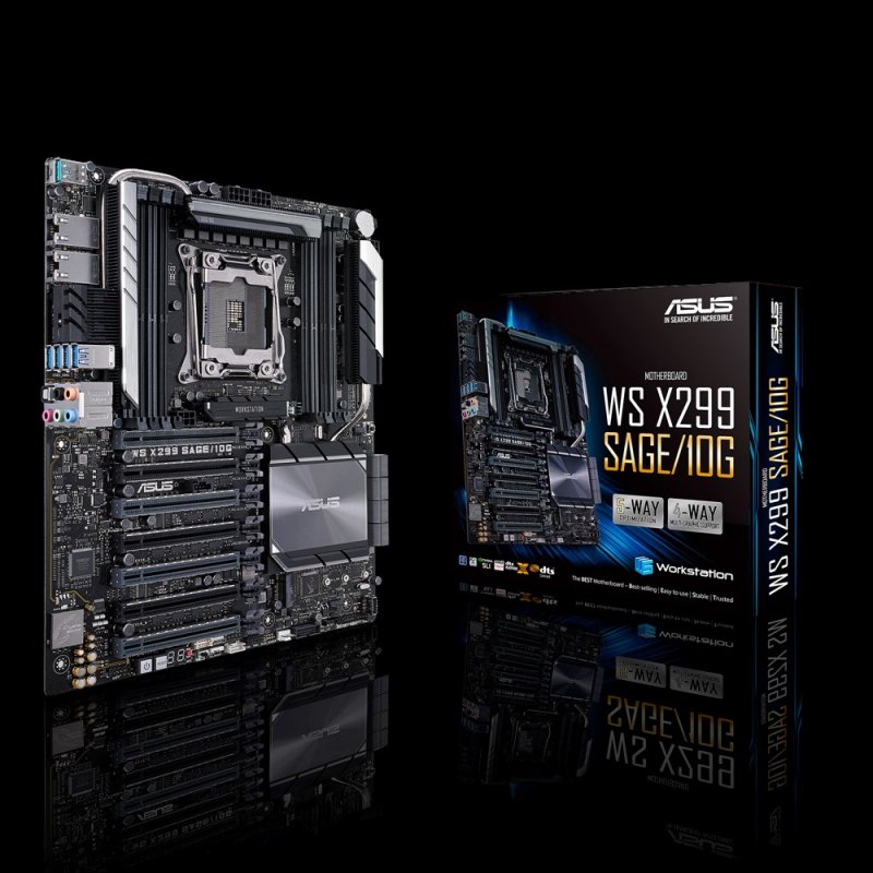 ASUS WS X299 SAGE/10G Intel X299 LGA 2066 SSI CEB