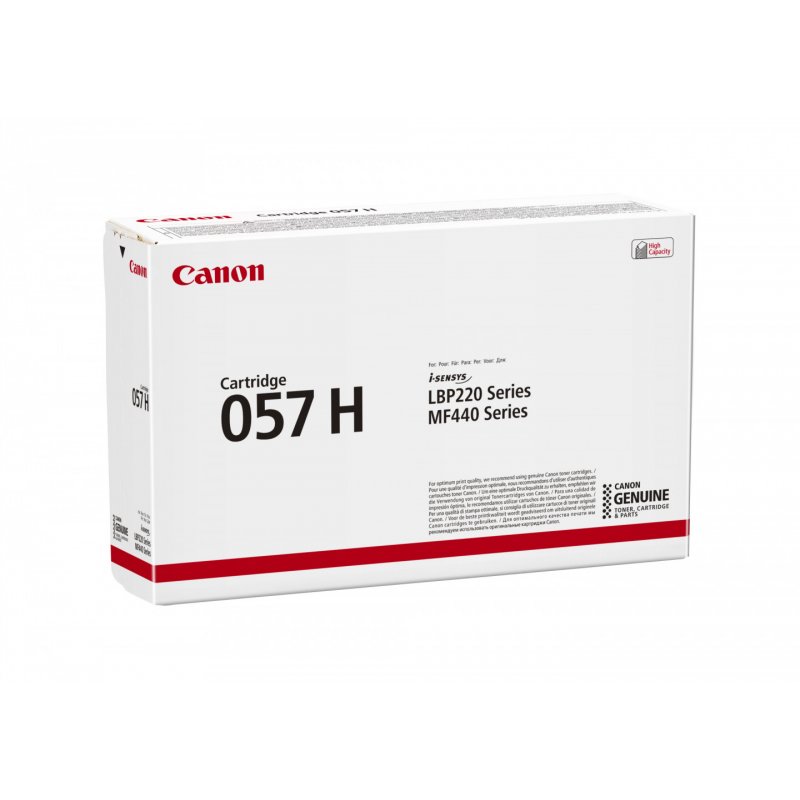 Canon i-SENSYS 057H toner cartridge 1 pc(s) Original Black
