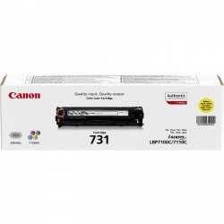 Canon Toner pour Canon Laserdrucker i-SENSYS LBP7100, jaune