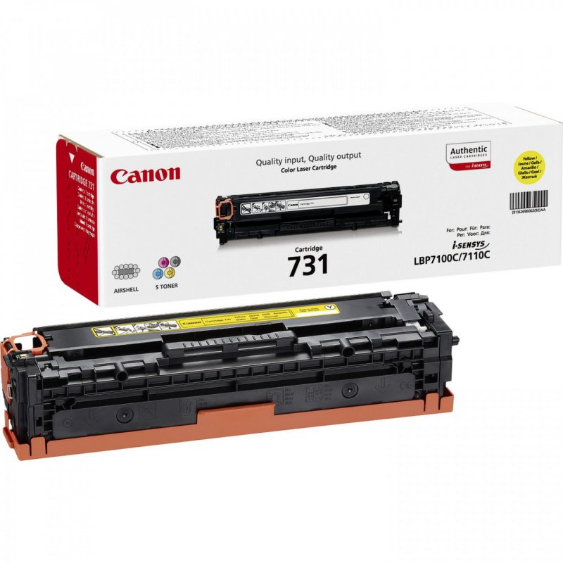 Canon 731 toner cartridge 1 pc(s) Original Yellow