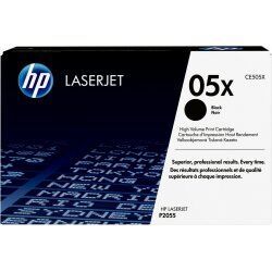 HP 05X toner LaserJet noir grande capacité authentique