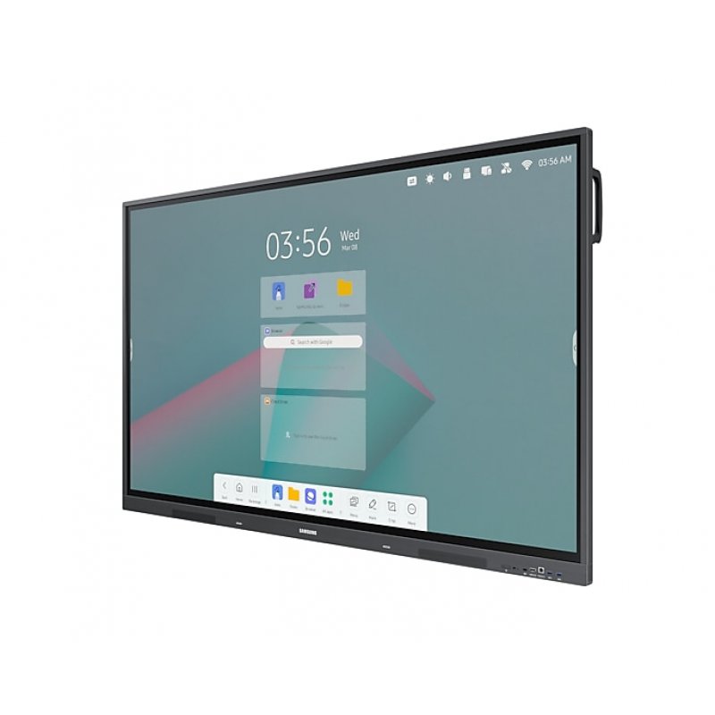 Samsung WA75C interactive whiteboard 190.5 cm (75") 3840 x 2160 pixels Touchscreen Black