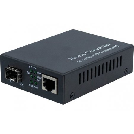 10/100 SFP 100FX PORT MEDIA CONVERTER