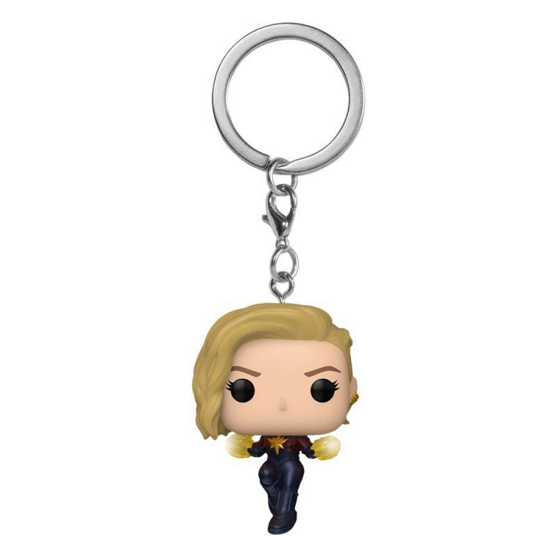 The Marvs présentoir porte-clés Pocket POP! Vinyl Captain Marvel 4 cm (12)