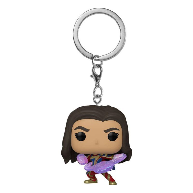 The Marvs présentoir porte-clés Pocket POP! Vinyl Ms. Marvel 4 cm (12)