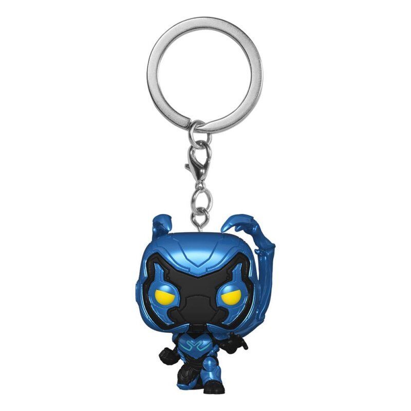 Blue Beetle présentoir porte-clés Pocket POP! Vinyl Blue Beetle 4 cm (12)