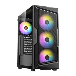 Boitier Moyen Tour ATX Antec AX61 Elite RGB avec panneau vitré (Noir)