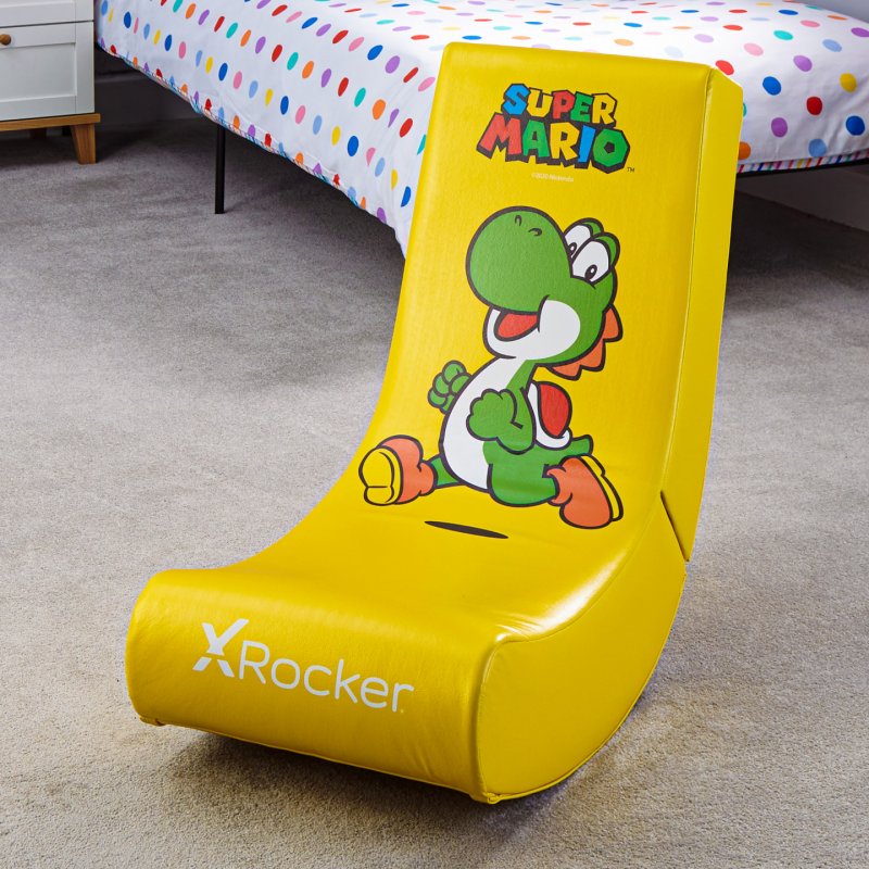 X Rocker Video Rocker - Yoshi Siège de jeu sur console Vert, Jaune
