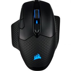 Corsair DARK CORE RGB PRO souris Droitier RF Wireless + Bluetooth + USB Type-A Optique 18000 DPI