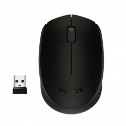 Logitech M171 - Maus - 2.4 GHz - Schwarz