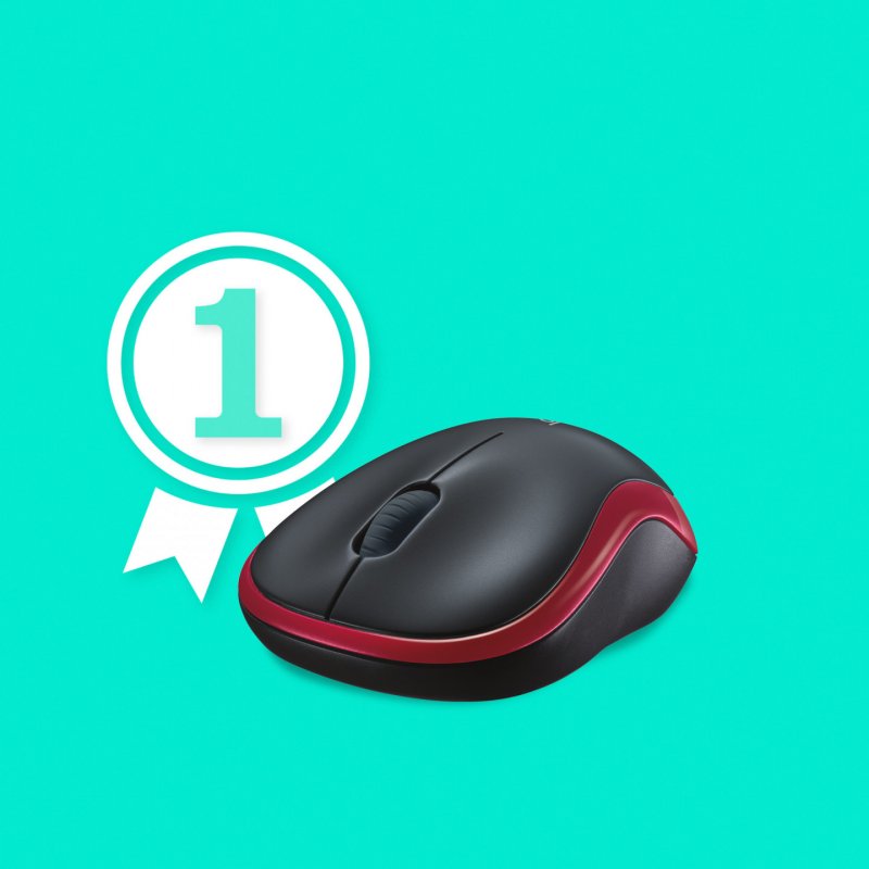 Logitech M185 souris Ambidextre RF sans fil Optique 1000 DPI
