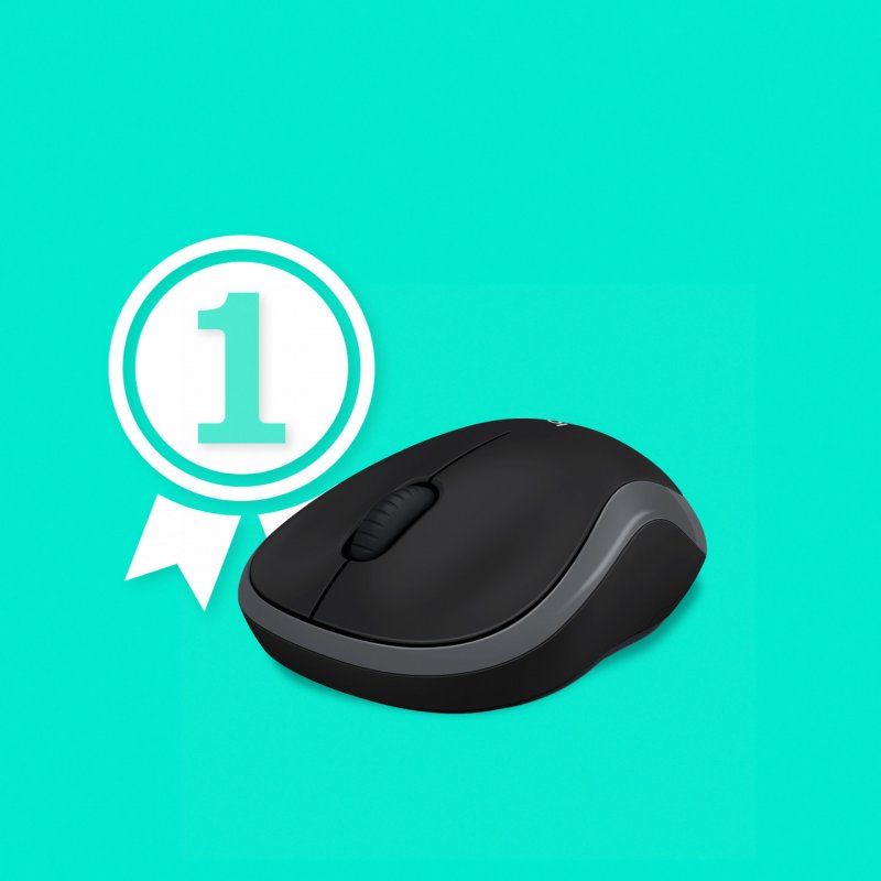 Logitech M185 souris Ambidextre RF sans fil Optique 1000 DPI