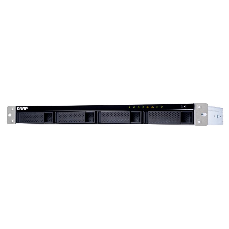 QNAP TS-431XeU NAS Rack (1U) Ethernet LAN Black, Stainless steel Alpine AL-314