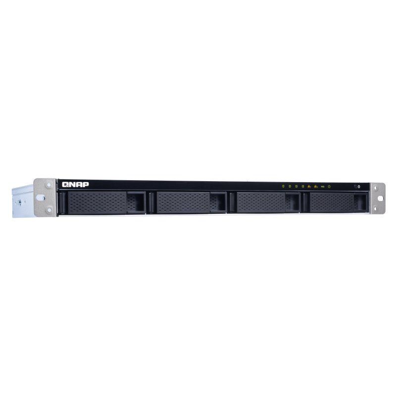 QNAP TS-431XeU NAS Rack (1 U) Ethernet/LAN Noir, Acier inoxydable Alpine AL-314