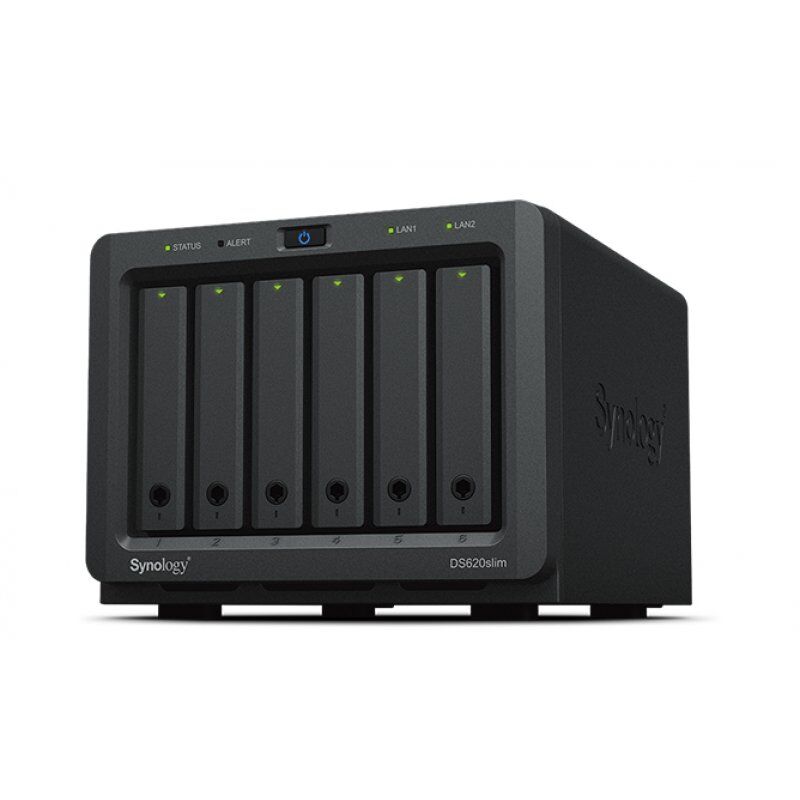 Synology DiskStation DS620SLIM serveur de stockage NAS Bureau Ethernet/LAN Noir J3355