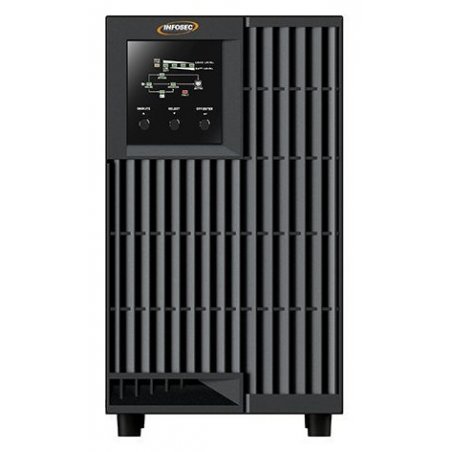 Infosec E4 Value 3000 uninterruptible power supply (UPS) Double-conversion (Online) 3 kVA 2400 W 4 AC outlet(s)