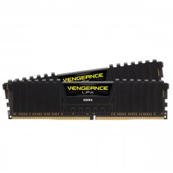 Corsair compatible Vengeance LPX schwarz, DDR4-3000, CL16 - 16 GB Dual-Kit