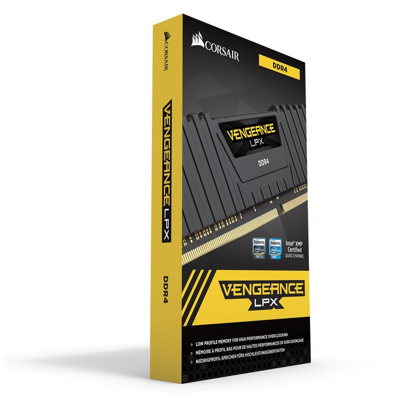 CORSAIR Vengeance LPX - DDR4 - 32 GB: 2 x 16 GB - DIMM 288-PIN - ungepuffert