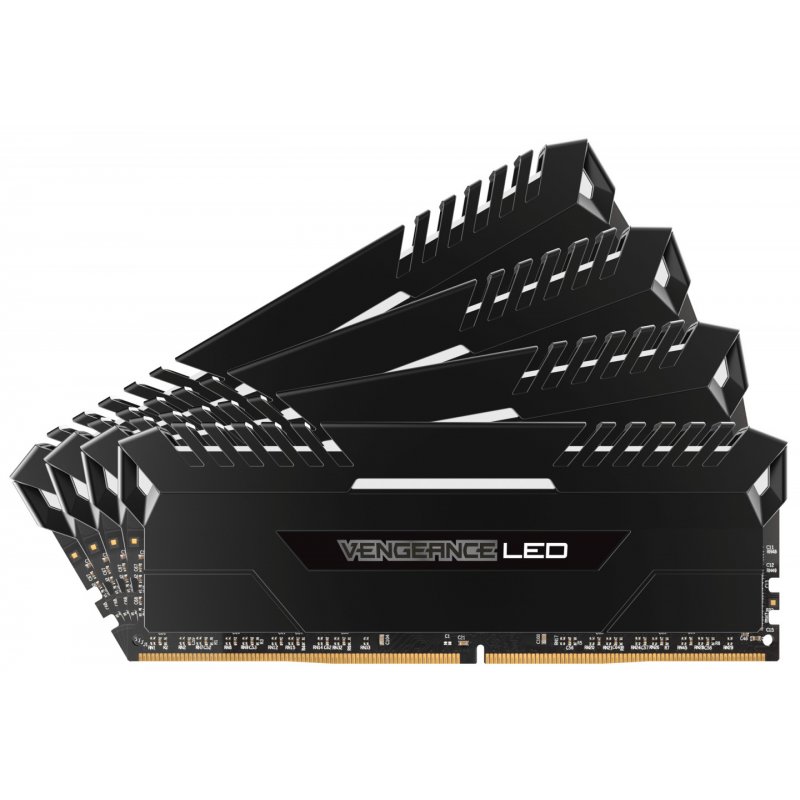 Corsair Vengeance LED 4x16GB DDR4-3000 memory module 64 GB 3000 MHz