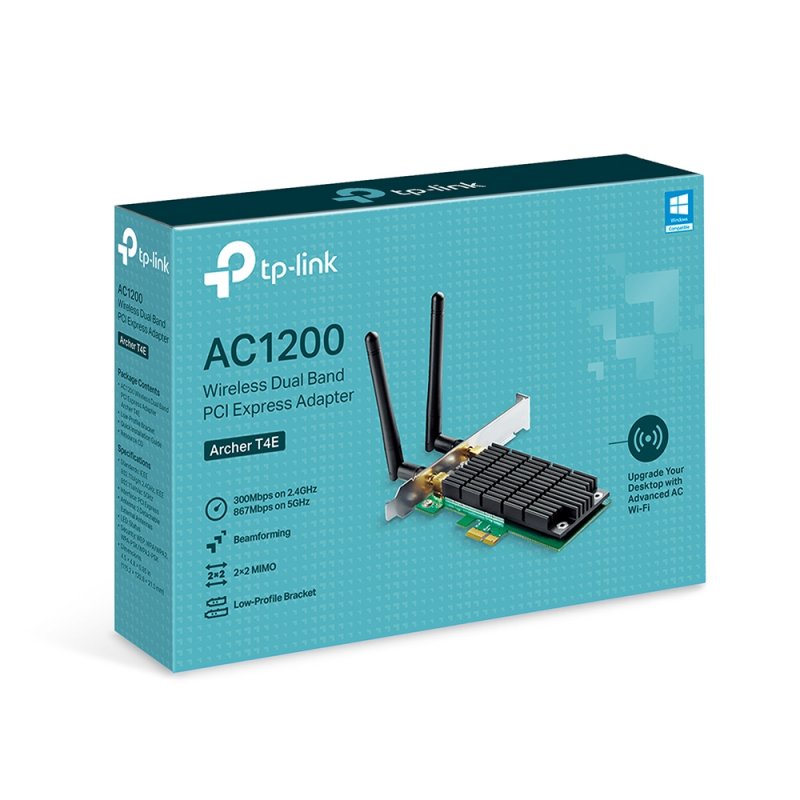 TP-Link AC1200 Wireless Dual Band PCI Express WiFi Adapter