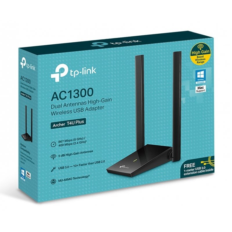TP-Link compatible Archer T4U Plus - Netzwerkadapter - USB 3.0