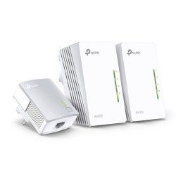TP-Link TL-WPA4220T KIT Répéteur réseau Blanc 10, 100 Mbit/s