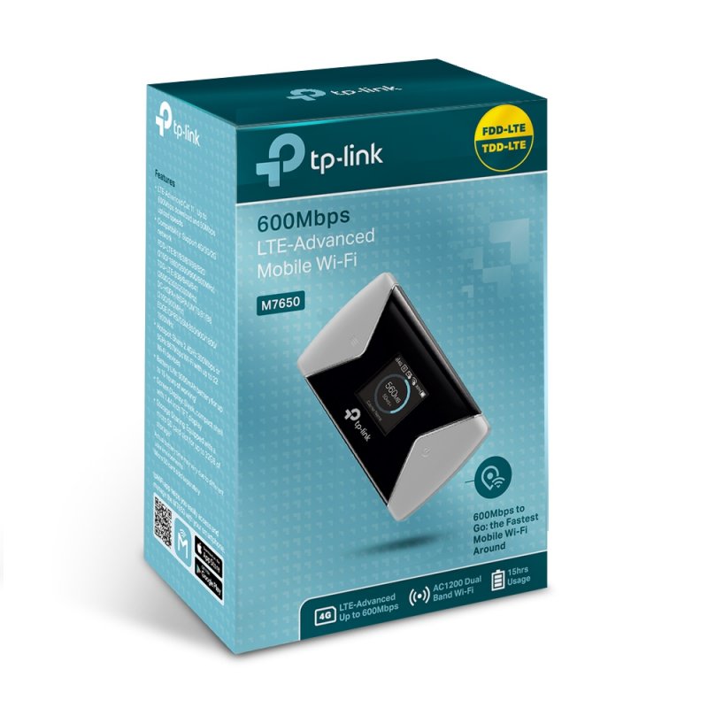 TP-Link compatible M7650 - LTE/4G Hotspot 2.4/5GHz
