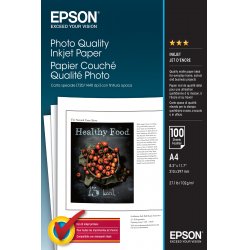 Epson Photo Quality Inkjet Paper - A4 - 100 Sheets